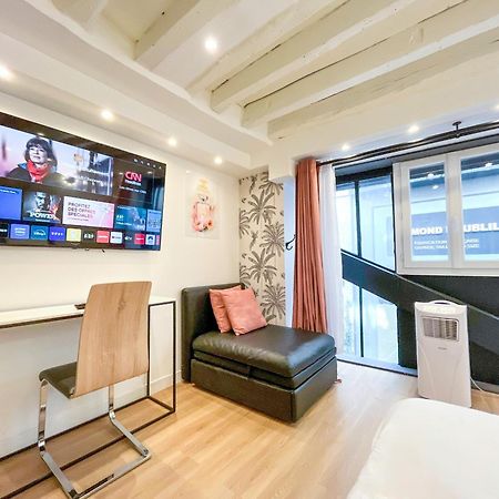 Urban Flat 179 - Pretty Loft Montorgueil Apartamento Paris Exterior foto