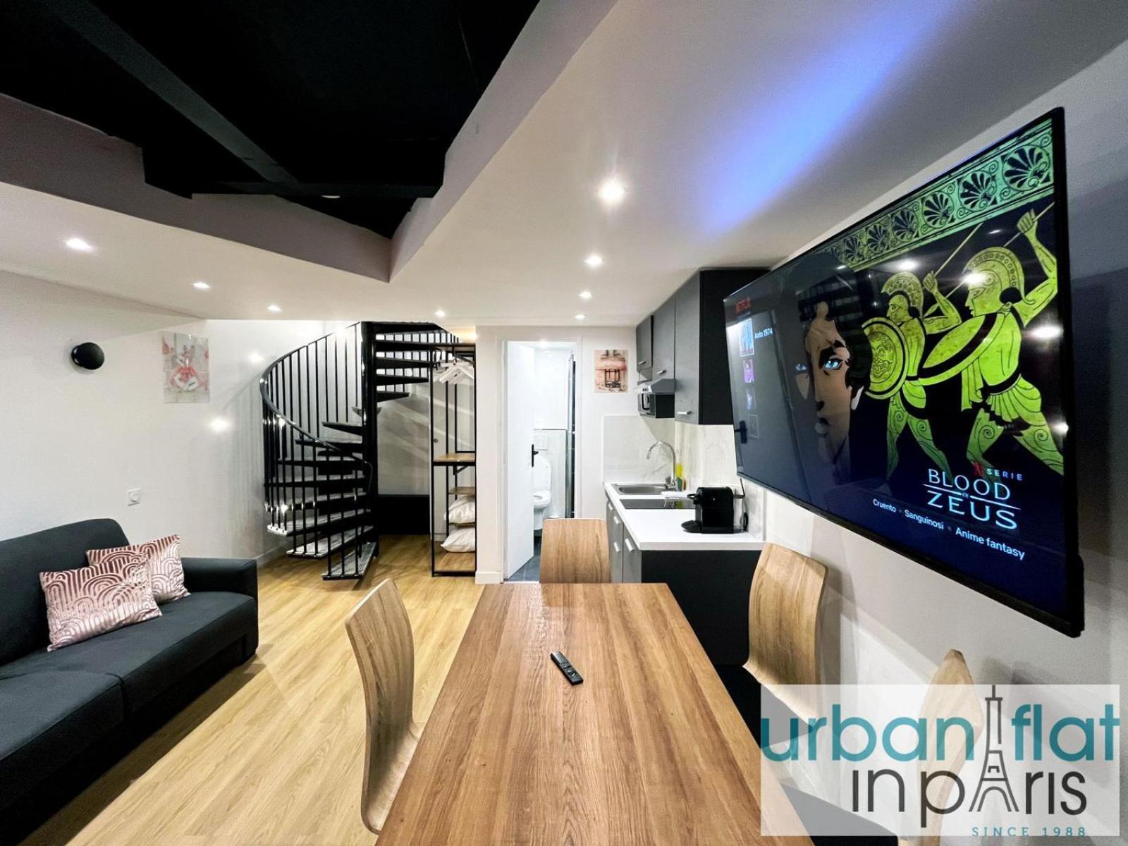 Urban Flat 179 - Pretty Loft Montorgueil Apartamento Paris Exterior foto